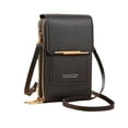 thumbnail image 1 of Stylish PU Mobile Phone Bag - Mini Size, Portable Design, Available in Multiple Colors, 1 of 6