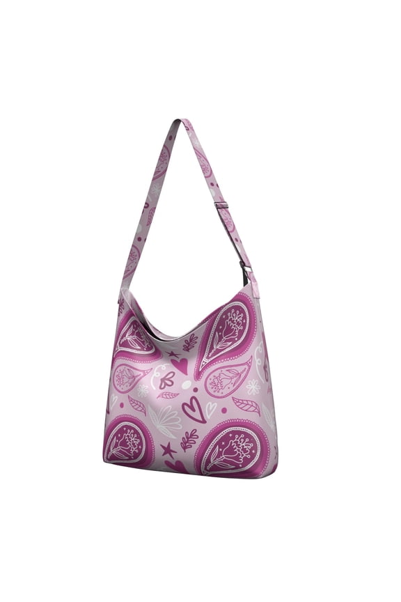 Stylish Paisley Vintage Tote Bag - Minimalist Daily Carry Handbag with Multi-Scenario Use for Young Women & Travelers