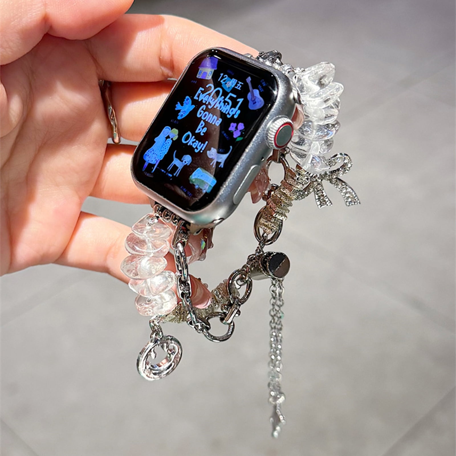 for iWatch Band 38mm 40mm 41mm, Stylish Bracelet Band for Apple - Main Image