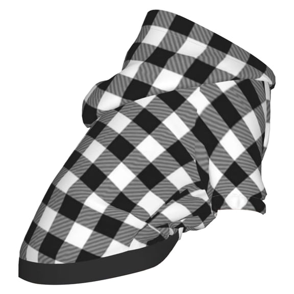 Stylish Pet Clothes Set of 2 Plaid Dog Coats for Medium Large Dogs Flannel Jackets Warm Vests Comfortable Wear for All Seasons