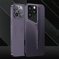 thumbnail image 1 of Stylish Phone Case for Apple iPhone 16 Pro Max, Ultra Slim Fit Anti-Scratch Bumper Shockproof Protective Camera Lens Protective Minimalist Back Cover Case for iPhone 16 Pro Max, Darkpurple, 1 of 8