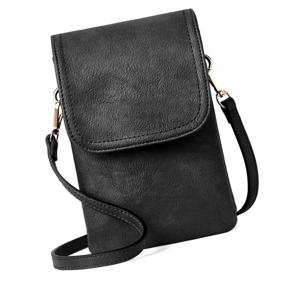 Stylish Phone Case Lightweight PU Leather Card Holder With Phone Slot Compact Crossbody Bag For Daily Use