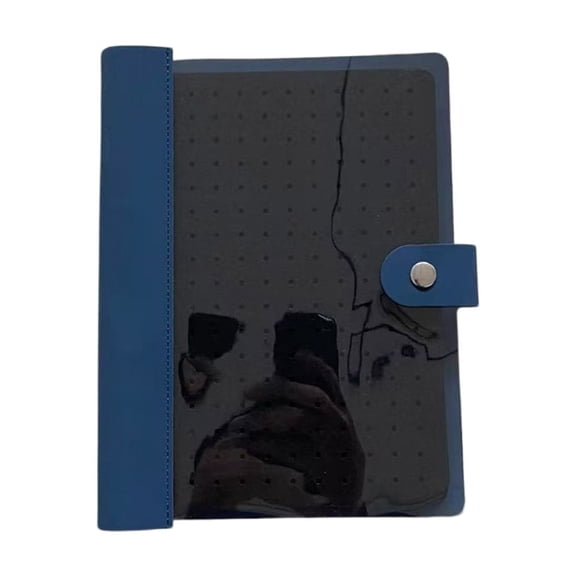 Stylish Pin Display Book 8 Pages Organizers Badge Storage Album Pin Display Holder Felt Texture Present for Collectors