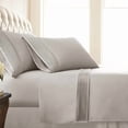 thumbnail image 1 of Stylish Pleated Hem 21-inch Extra Deep Pocket Comfortable Microfiber Sheet Set by Southshore Fine Linens, 1 of 10