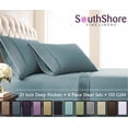 thumbnail image 1 of Stylish Pleated Hem 21-inch Extra Deep Pocket Comfortable Microfiber Sheet Set by Southshore Fine Linens, 1 of 10
