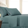 thumbnail image 1 of Stylish Pleated Hem 21-inch Extra Deep Pocket Comfortable Microfiber Sheet Set by Southshore Fine Linens, 1 of 10