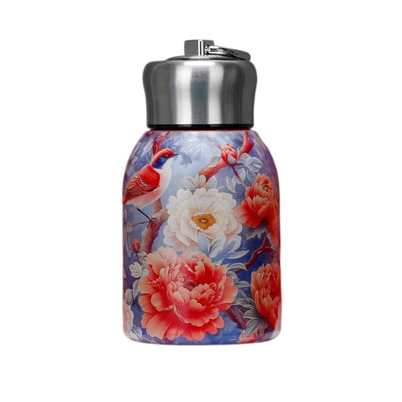 Stylish Portable Insulated Water Bottle Leakproof Slim Stainless Steel Vacuum Flask For Hot Cold Drinks Travel Sport Tumbler