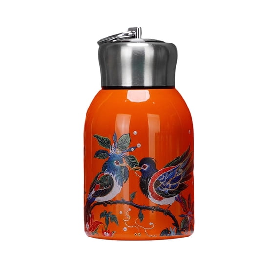 Stylish Portable Insulated Water Bottle Leakproof Slim Stainless Steel Vacuum Flask For Hot Cold Drinks Travel Sport Tumbler