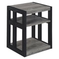 thumbnail image 1 of Stylish and Practical Monterey End Table with Shelves - Contemporary Design, Ample Storage Space, Durable Particle Board Construction - Easy Assembly - Enhance Your Home Decor, 1 of 2