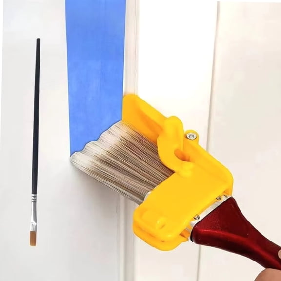 Stylish Professional Corner Paint Brush for Walls Ceilings - Handheld Edger (by Typpkmm)