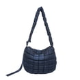 thumbnail image 1 of Stylish Puffer Quilted Satchel Women's Padded Lightweight Zippered Crossbody Shoulder Bag for Travel Shopping And Work, 1 of 9