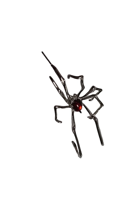 Stylish Punk And Gothic Spiders Earring Inspired Spiders Earring Ear Cuff Accessory With Dark And Edgy Styles