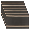 thumbnail image 1 of Stylish Pvc Placemats Set Of 6 For Dining Tables Heat Resistant 45X30Cm, 1 of 7