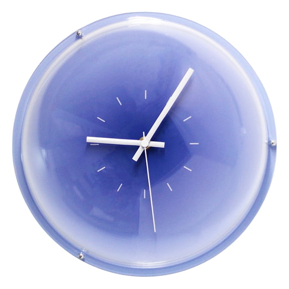 Stylish Quiet Quartzs Bubble Balloon Clock with Artistic Gradients Pattern Operated for Living Room or Office