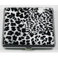 thumbnail image 1 of Stylish RFID Blocking Double Sided King Cigarette Case Holder and Credit Card RFID Protective Security Wallet (Leopard), 1 of 4