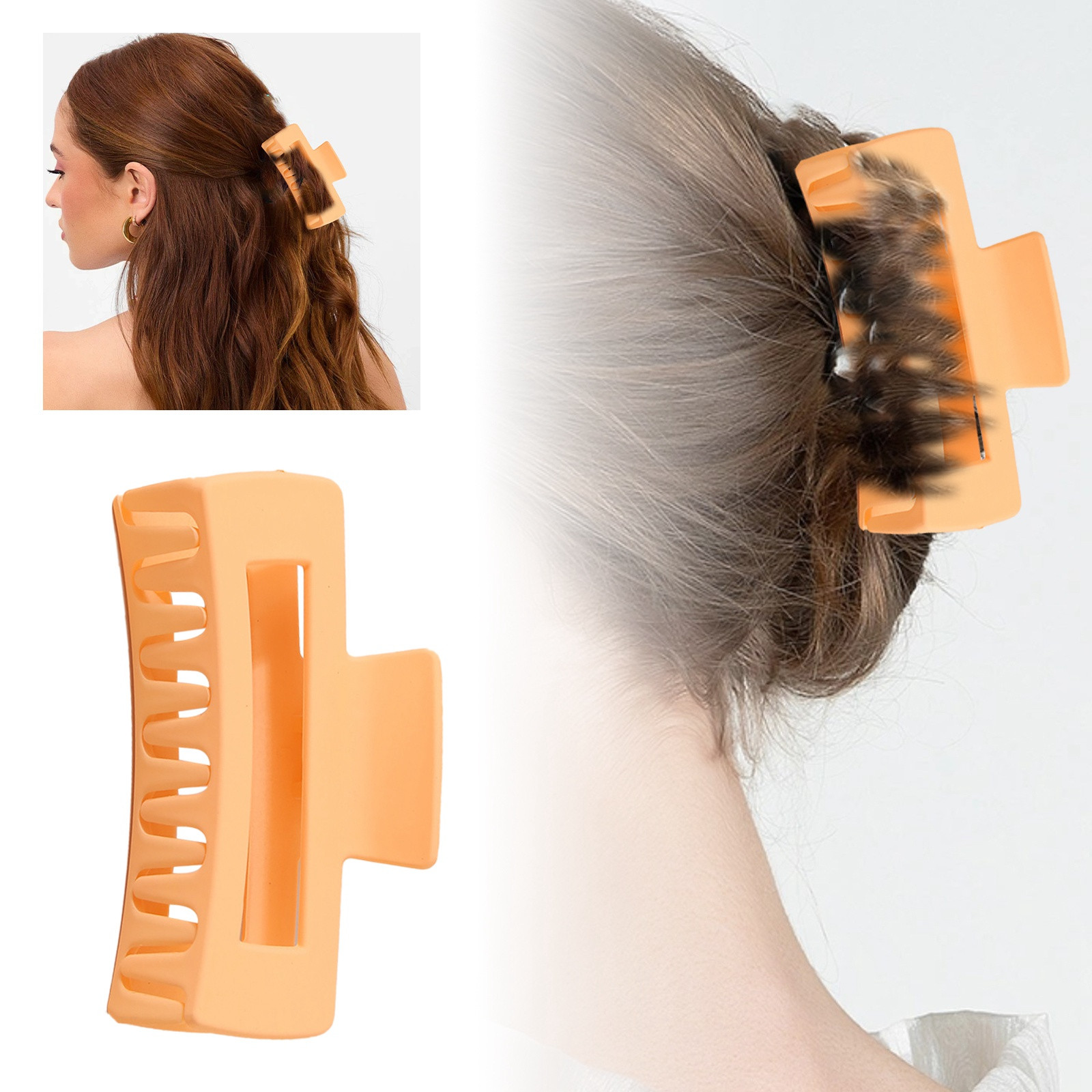 Stylish Rectangular Hair Clip Accessory For Any Occasion Hair Barrettes