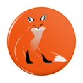 thumbnail image 1 of Stylish Red Foxy Fox Kitchen Refrigerator Locker Button Magnet, 1 of 5
