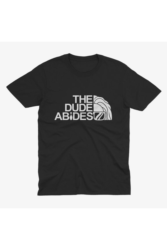 Stylish Retro Movie Quote T-Shirt - The Dude Abides Design - Comfort Colors - Soft and Comfortable Fit