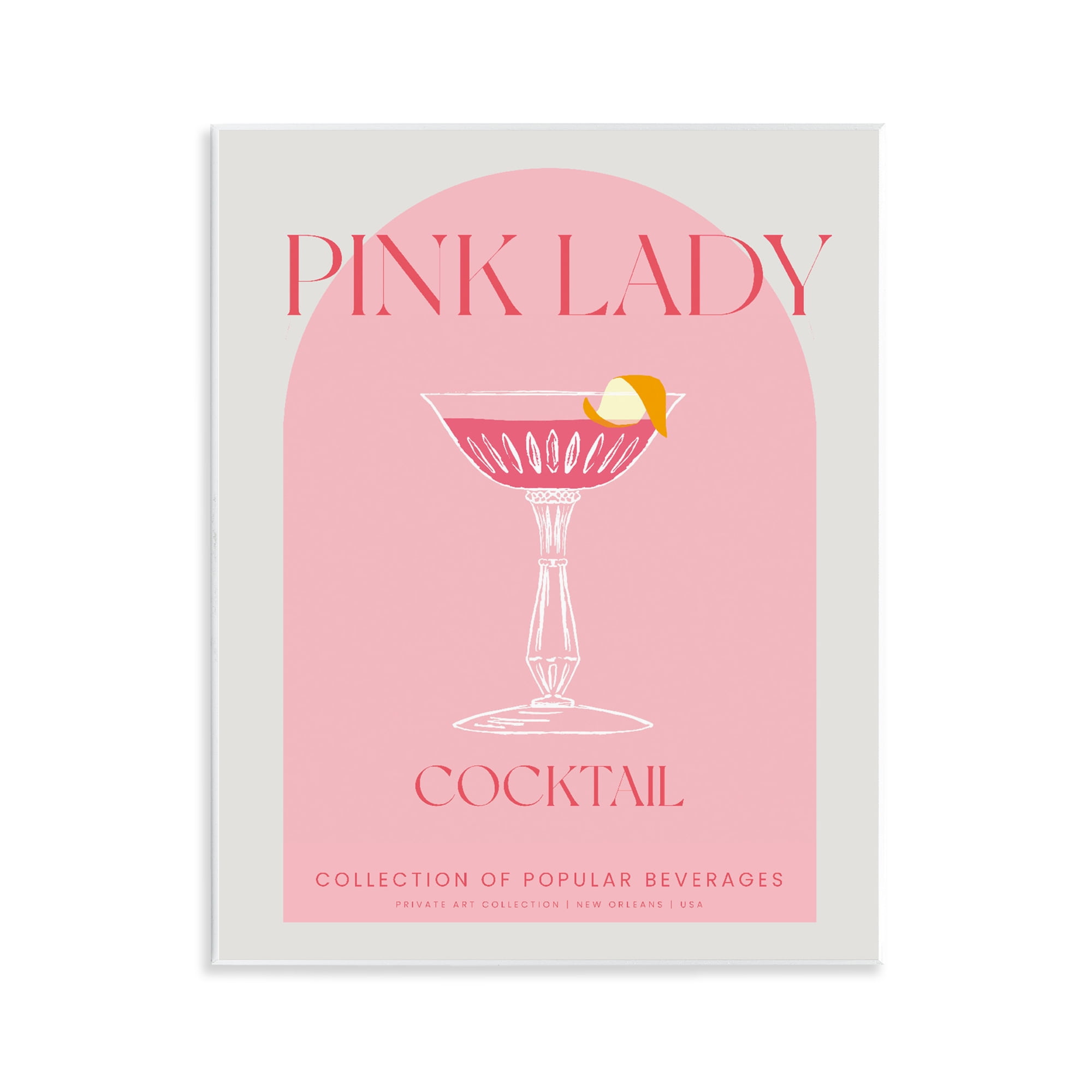 Stylish Retro Pink Lady Wall Plaque Art, design by Lil' Rue