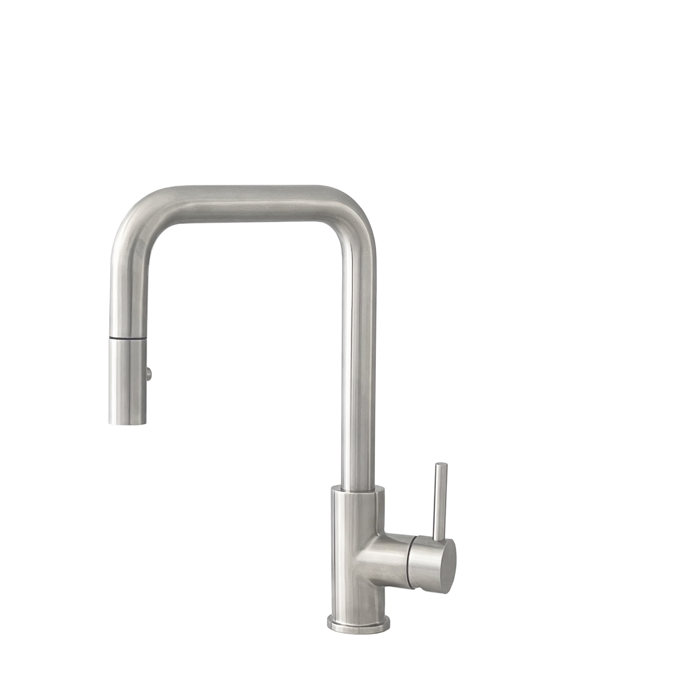Stylish Rivo One-Handle Stainless Steel Pull Down Kitchen Faucet Height 14" K-148S