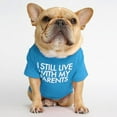 thumbnail image 1 of Stylish Pug Dog T Shirt Round Neck Comfortable Blend Cute Teddy Puppy Cat Apparel Fashion Pet Wear Outfit, 1 of 4