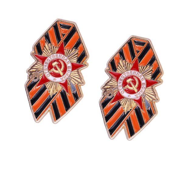 Stylish Russia Themed Lapel Badge In Red Blue White Colors Laple Pin Ideal For Sports Event And Cultural Gatherings