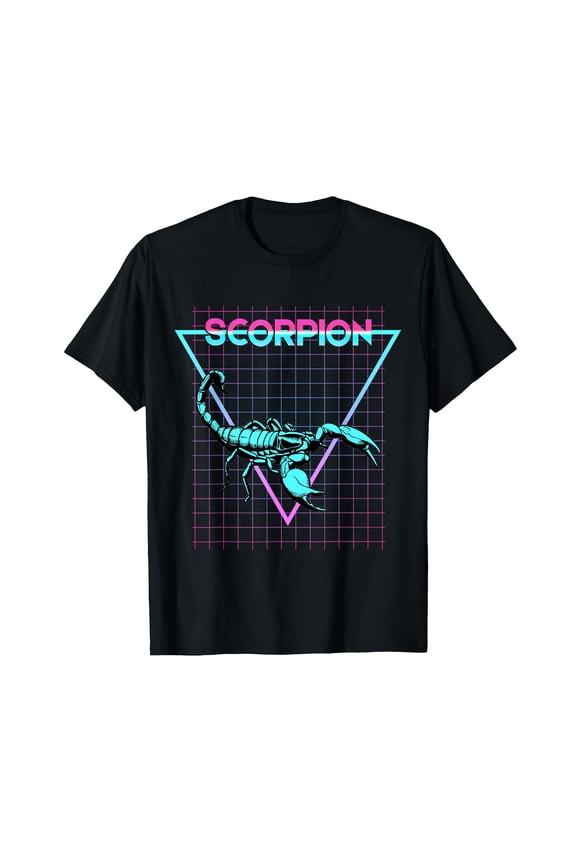 Stylish Scorpion Zodiac Sign Graphic T-Shirt for Astrology Enthusiasts