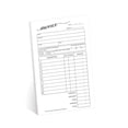 thumbnail image 1 of Stylish Script 2-Part Carbonless Invoice Form Pad / 50 Sets / 5.5" x 8.5" Carbon Copy Purchase Sales Receipt Book, 1 of 6