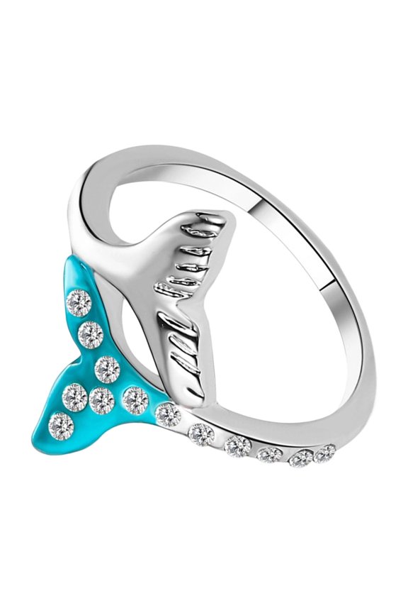 Stylish Sea-Themed Rings, Rounded Edges & Sturdy Alloy Crafted for Work, Travel, and Leisure