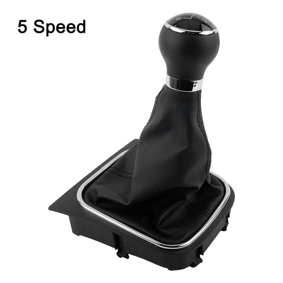 Stylish Shift Boot Gear Knob for Eos for Golf 5 V 6 Vi for Jetta Perfectly Engineered for 6 Speed Gear Systems