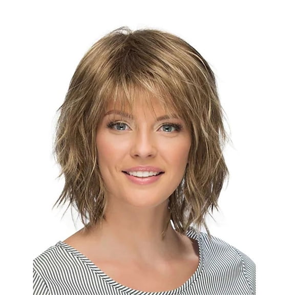 Stylish Short Curly Wigs For Ladies Soft Texture All Day Comfort Professional Occasions