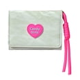 thumbnail image 1 of Stylish Short PU Purse With Candy Color Scheme Integrated Card Pockets And Clear Identification Window for Women, 1 of 8