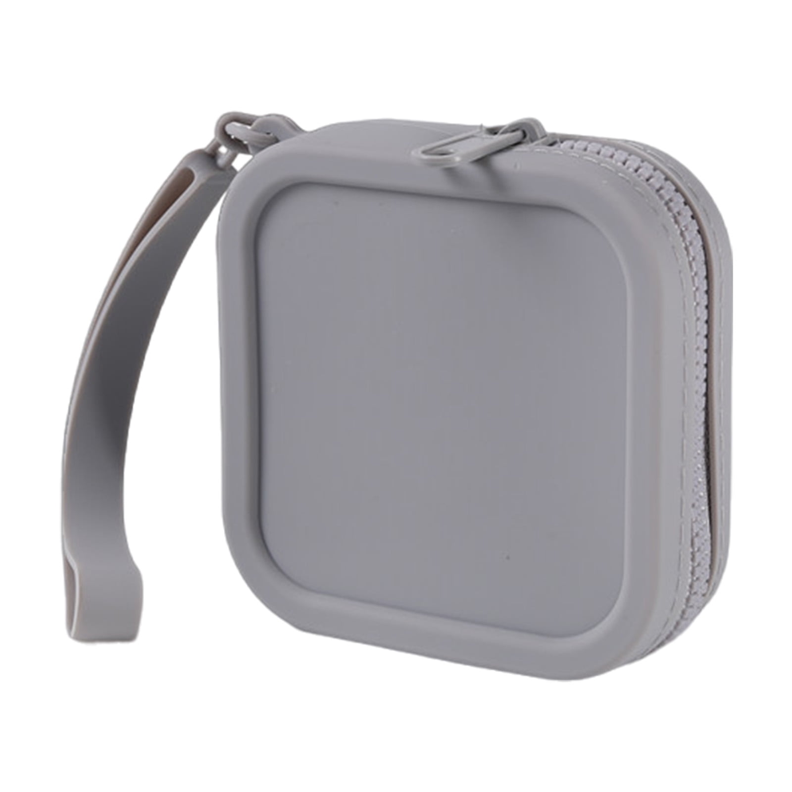 Stylish Silicone Square Coin Bag Small Square Coin Purse Wallet Light ...