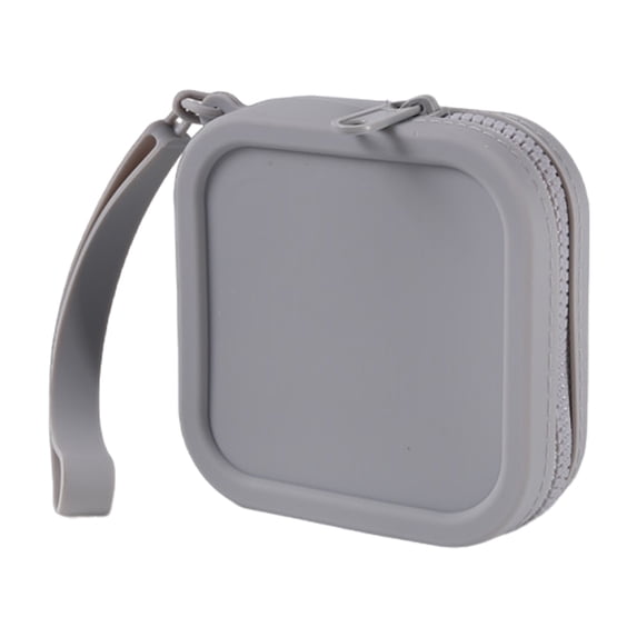 Stylish Silicone Square Coin Bag Small Square Coin Purse Wallet Light ...