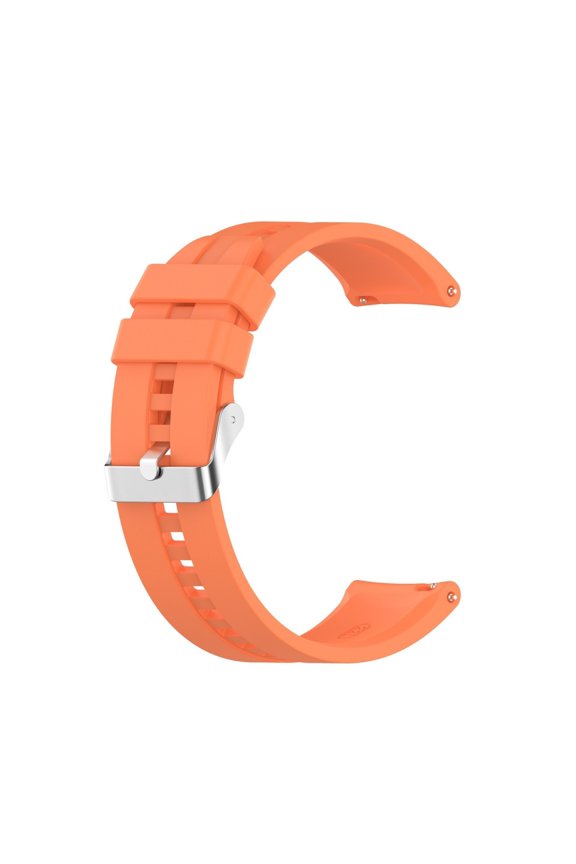 Stylish Silicone Watch Band With Smart Notification Alerts | Waterproof Breathable Buckle Closure Perfect For For Fitness Trackers | Great For Competitive Sports Gold