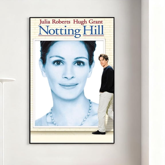 Stylish Silver Cinema Inspired Retro Film Scene Home Wall Decor Unframed Paper Print