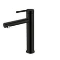 thumbnail image 1 of Stylish Single-Handle Matte Black Vessel Bathroom Faucet Height 11⅝" B-123N, 1 of 12
