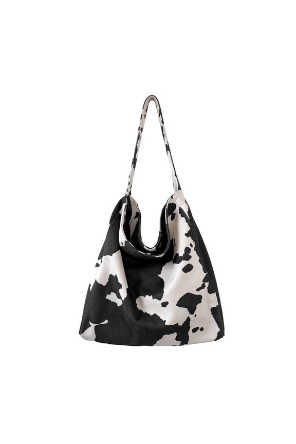 Stylish Slouchy Handbag Large Capacity Suedes Work Shoulder Bag Underarm Purse For Daily Essential And Office Use