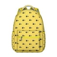 thumbnail image 1 of Stylish Small Backpack with Queen Bee and Honeycomb Print, Lightweight and Gift-Ready for School, 1 of 6