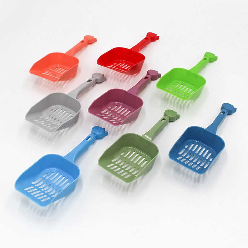 Stylish Small Stainless Steel Pet Cat Litter Scoop for Cats Kittens