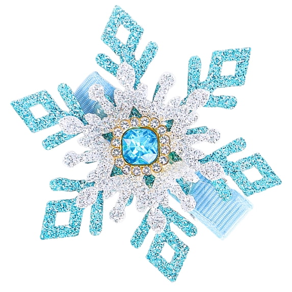 Stylish Snowflake Hair Barrettes Hair Clip Sweet Hairpin Christmas Glitters Hair Clip Christmas for Women Girl
