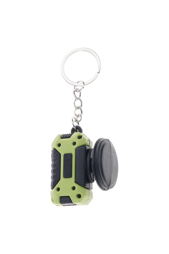 Stylish Soft Rubber Keychain Featuring Miniature Grinder Functionality Offering Double Purpose For Fashion And Practical Use In Daily Life