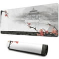 thumbnail image 1 of Stylish & Spacious Riverside Full Moon Gaming Mousepad - Large 31.5 x 11.8 in Black Desk Mat, Extended XXL Keyboard Pad, Ideal for Office Decor & Laptop Accessories, 1 of 7