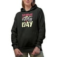thumbnail image 1 of Stylish Sparkle Every Day with Lipsticks, Beauty Themed Merch Gift for Makeup Artist or Lovers, Cosmetologists & Beauticians, Black Hooded Sweatshirt or Hoodie, Small, 1 of 5