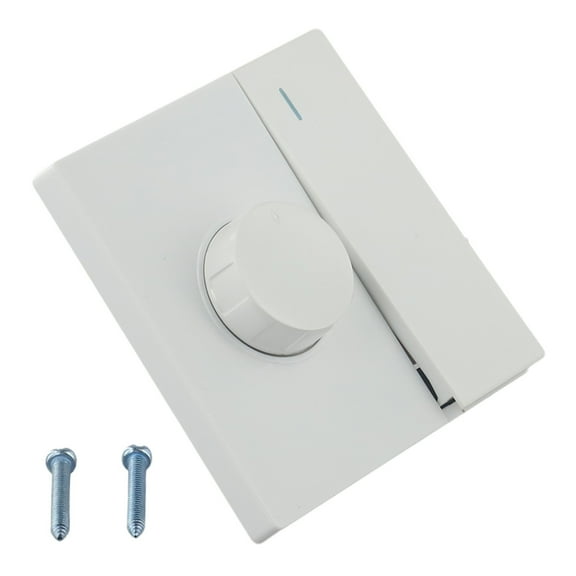 Stylish Speed Regulation Switch For Electric Ceiling Fans Compact Size White