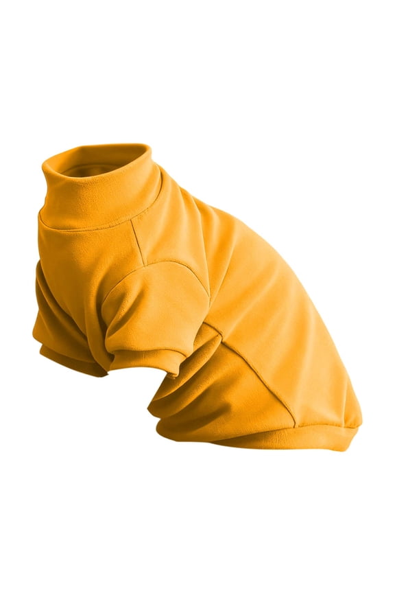 Stylish Sphynx Cat Turtleneck Sweatshirt Soft Warm Apparel for Indoor and Outdoor Activities