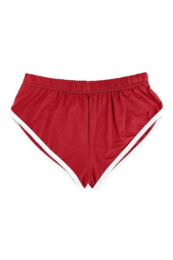 Stylish Sports Women's Active Shorts Elastic Yoga Fitness Pants Comfortable Stretch Summer Wear