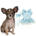 thumbnail image 1 of Stylish Spring Autumn Pet Apparel for Small Breed Dogs Fashionable Teddy Outfit with Floral Scent, 1 of 3