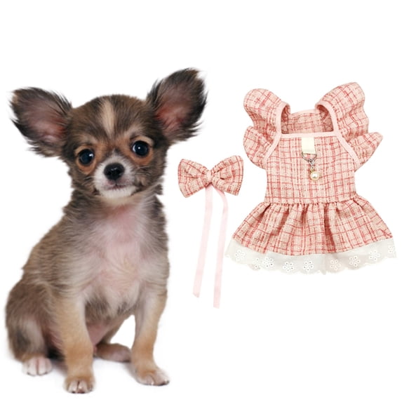 Small Dog Clothing for Spring and Autumn - Fragrant Pet Skirt for Teddy Breeds