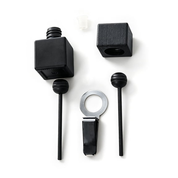 Stylish Square Auto Air Vent Perfumes Bottle Glass Container Ideal For Essential Oil Diffuser Car Fragrances